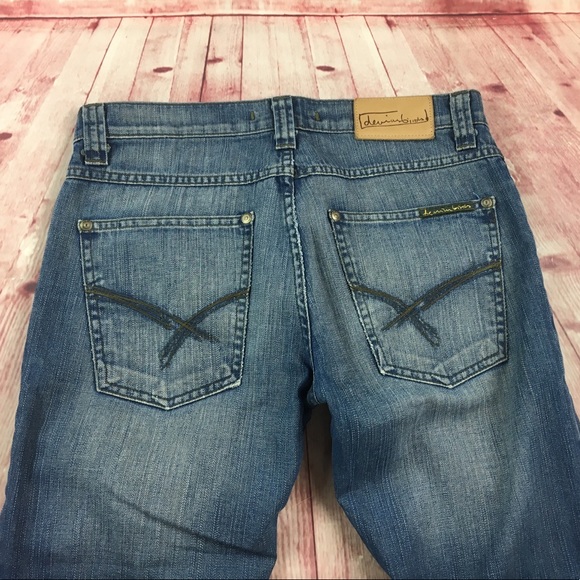 ☮️Denimbirds Tight Army Denim Jean size 28 - Picture 7 of 8